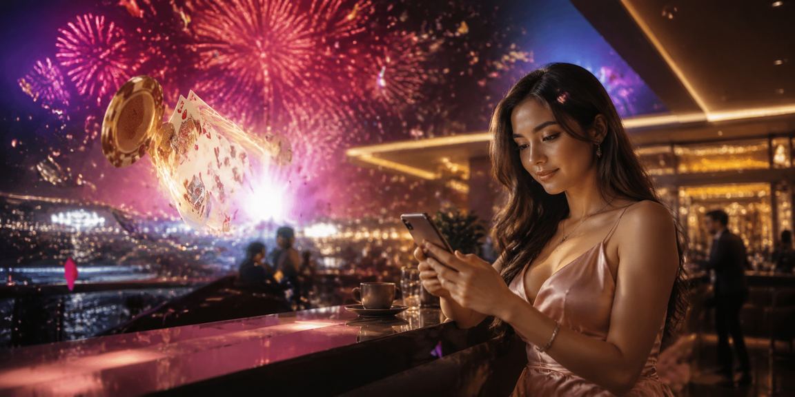 Pemain menikmati permainan poker gaya Melayu di kawasan peranginan Genting Highlands