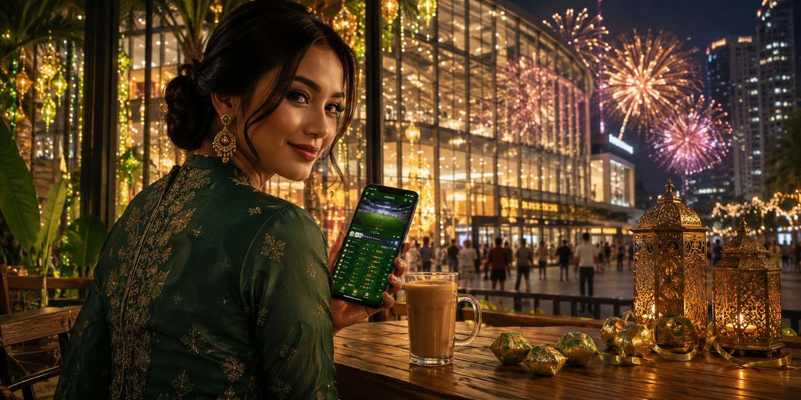 Pemain Kuala Lumpur menikmati bonus kasino mudah alih sempena Hari Raya