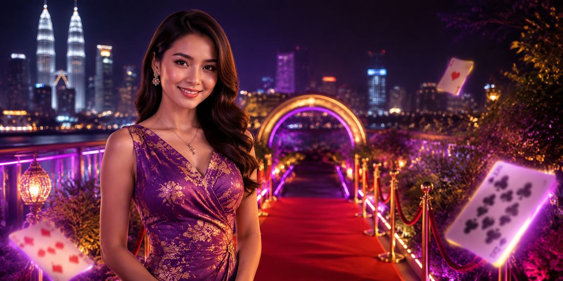 Pemain Malaysia bermain permainan kad rummy gaya tempatan dalam suasana santai